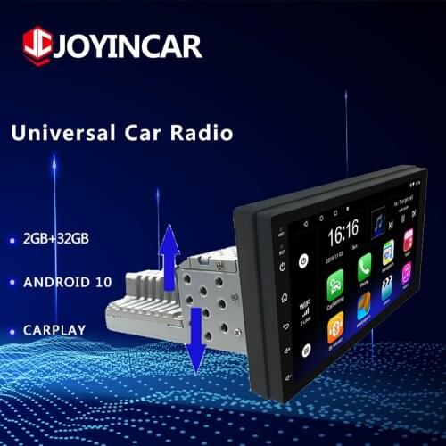 7 inch Single 1 Din Android 10/9.1 Car Radio Multimedia Player Stereo GPS Navigation Carplay BT WIFI FM Adjustable Universal