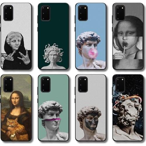 Art Design Case for Samsung Galaxy S21 A51 A50 A71 A52 A72 S20 A21S A12 A70 S10 S9 S8 S10e FE Note 20 10 Lite Plus Ultra TPU