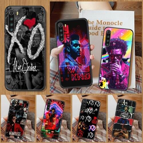 The weeknd After Hours Phone Case For Xiaomi Redmi Note 7 8 9 10 7A 8T 9A 9T 9S 10S Pro black soft Etui tpu prime fashion cover