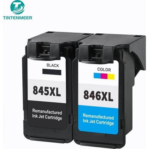 TINTENMEER ink cartridge pg-845 cl-846 pg845 cl846 845 846 compatible for canon MG3080 MG2980 MG2580S MG2580 MG2400 Printer