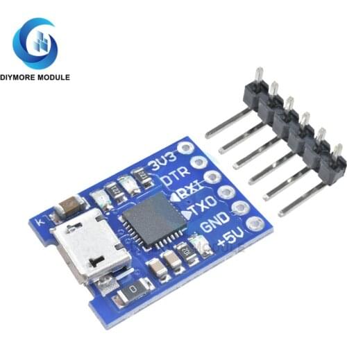 CP2102 Micro USB to UART TTL Module Converter Adapter Board Replace FT232 For Arduino