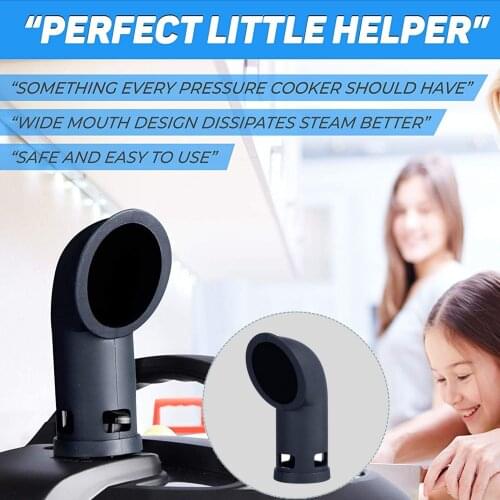 Pressure Cooker Steam Diverter Silicone Release Valves For High Pressure Cooker Pot Breathing Steam Release Pipe Cookware Parts