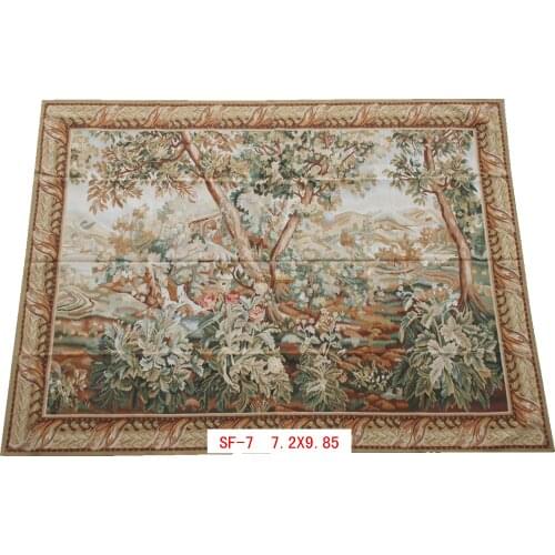 Ethnic Tapestries Carpete Tapestry Wall Hanging Needle Gobelin tapestry Antique European Aubusson Art