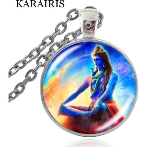 KARAIRIS Fashion Jewelry Making Charms Ganesha Hindu Gods Shiva Necklaces Goddess Kali Mantra And Rituals Yoga Necklaces