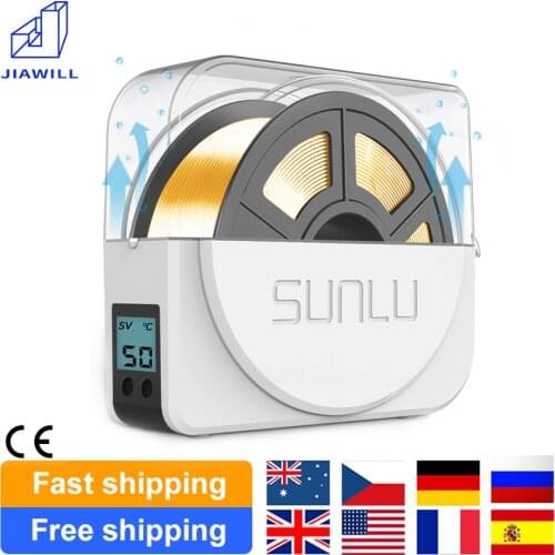 SUNLU 3D Filament Drying Box Filaments Storage Holder Keeping Filament Dry 3D Printer Printing Mate Fast Shipping