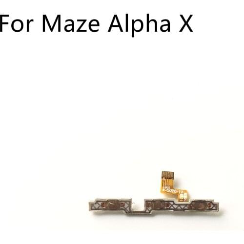 Maze Alpha X Used Power On Off Button+Volume Key Flex Cable FPC For Maze Alpha X MTK6757 6.00" 1080x2160 Smartphone