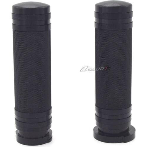 Motorcycle 1" Handle Aluminum Grip Handlegrip Hand Bar For Harley Davidson Sportster XL883 XL1200 48 Touring Dyna Softail Custom