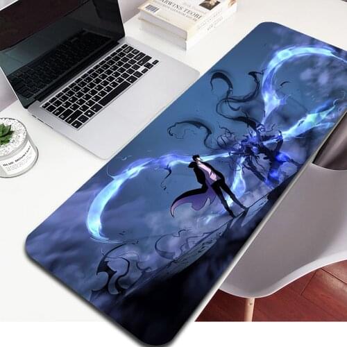 Anime Solo Leveling Gaming Player desk laptop Rubber Mat Free Shipping Large Mouse Pad Keyboards Mat gamer accessories Pc gamer