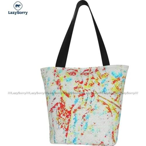 Audrey Hepburn Shopping Bag Retro Cloth Business Handbag Woman Fashion Bags