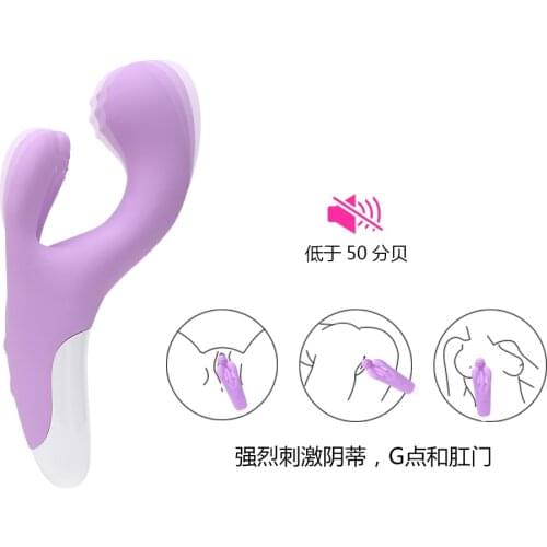 Wholesale Vibrador de conejo para punto G para mujer, 10 velocidades, masturbación manual, estimulador del clítoris, consoladore