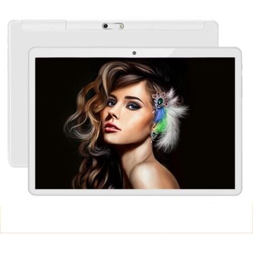 Play Store Dual Glass 4G LTE Phone Call 5G WiFi 1920*1200 IPS Dual SIM Card Deca Core 10 inch Tablet PC 64GB WIFI GPS+Free Gifts