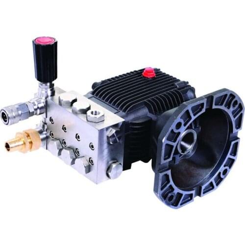 Stainless steel plunger pump 16-30LPM 100Bar high pressure shaft 28mm salt water desalination medical chemical and firefighting