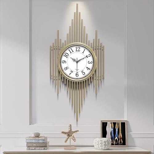 Luxury Large Wall Clock Mechanism Kitchen Modern Design Clocks Living Room Reloj Pared Cocina Instagram Home Decoration OO50WC