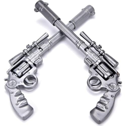 1Pc Novelty Cute Funny Kawaii Pens Canetas Rollerball Pen Fiveshooter Gun Ballpoint Pen School Supplies