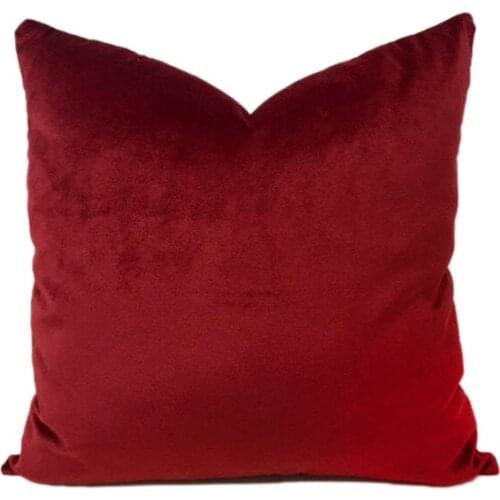 1pc Luxury Olive Green Cotton Velvet Cushion Cover Pillow Case Lumbar Pillow Case 30x50 40x40 45x45cm Pillow Decorative