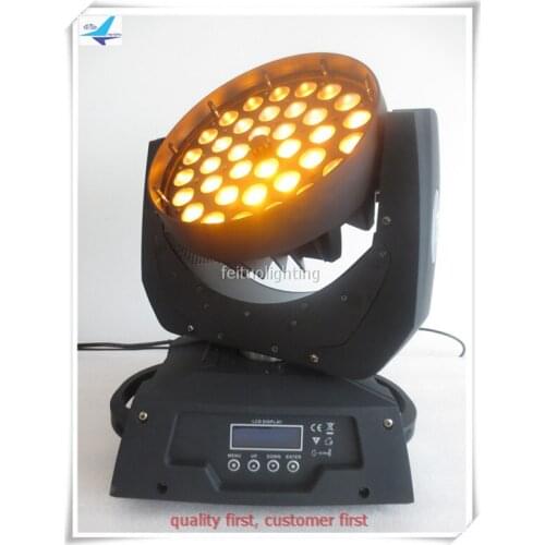 20pcs nightclub stage lighting zoom 36x18w rgbwa uv 6in1 led moving head