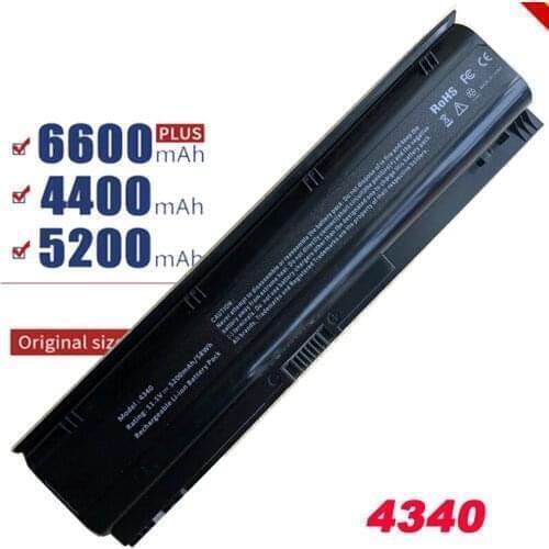 6CELLS Laptop Battery For HP 668811-541 668811-851 669831-001 ProBook 4340s 4341s 10.8v 4400mah