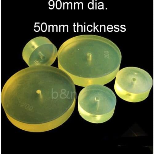 90mm dia. 50mm thick polyurethane crash pad cushion Fender cushion rubber PU shock pad ring washer punch block RUBBER SPRING