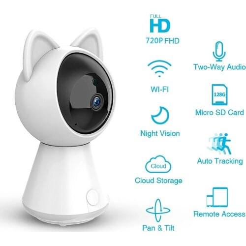 2MP 1080P Yoosee Wireless Intercom PTZ IP Camera IR Night Vision Motion Detection Home Security Baby Monitor