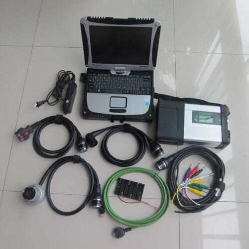 Super MB Star C5 SD Connect Diagnostic Tool with Newest Software 03/2021 Ssd CF19 Toughbook Laptop Multi-Languages