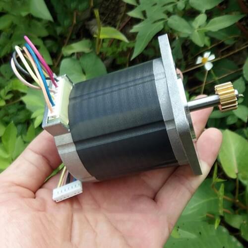 Two-phase six-wire motor 1.8 degree high torque 1.5 N.m 60 stepper motor micro electric machinery stepping motor