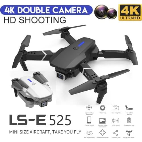 E525 WIFI FPV Drone aerial 4-axis aircraft professional drone 4k gps mini drone mini HD pixel dual camera fixed height remote