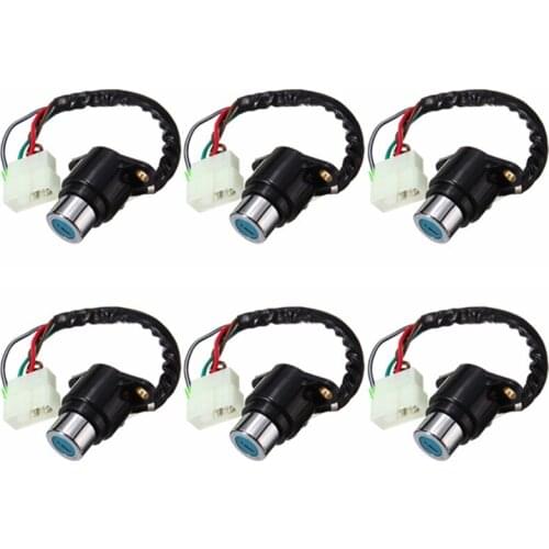 1Pc Motorcycle Ignition Key Switch Lock Craft Assembly Fit For Honda CB400 CB450 CB125 CM400 CM450