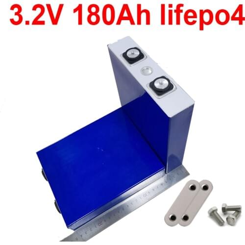 8pcs lithium 3.2V 180AH Lifepo4 battery For diy 48V 24v 12v 320Ah inverter boat golf cart Vehicle caravan AGV RV