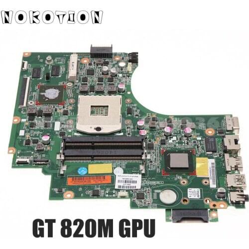 NOKOTION 747263-001 747263-501 747263-601 For HP 14-D 240 G2 246 G2 Laptop Motherboard HM76 DDR3 GT820M Graphics