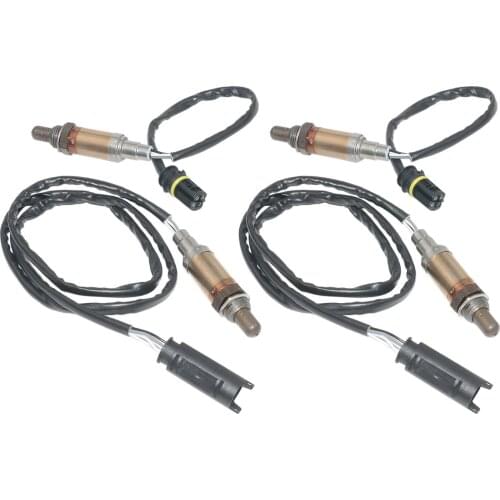 AP03 MHK000210 MHK000220 4PCS Front & Rear O2 LAMBDA Oxygen Sensor FOR BMW E46 E39 E38 E60 E61 E83 Post-Cat