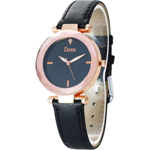 Simple Black Leather Watch Women Top Brand Luxury Fashion Quartz Wrist Watch Small dial Ladies Dress watches relogio feminino