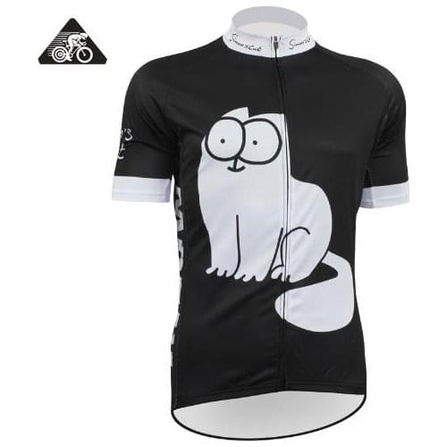 Rockthrill MEOW mens womens Cycling Jersey Cycling Clothing Bike Shirt 2018 Pro Team Summer MTB Bike Jersey Breathable Colthes