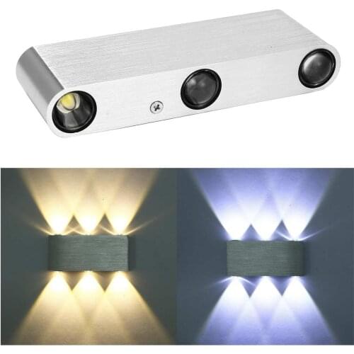 6W/8W Modern Up/Down LED Wall Light Aluminum Alloy Home Room Lighting Indoor Garden Waterproof Wall Lamp Light Lighting New