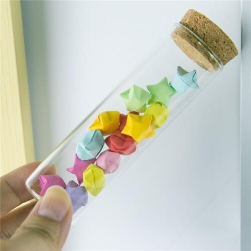 30*100mm 50ml Glass Bottles Vials Jars Test Tube With Cork Stopper Empty Glass Transparent Clear Bottles 24pcs/lot