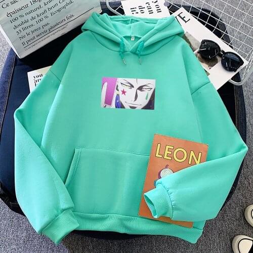 Anime Sweatshirt Oversized Harajuku Graphic Streetwear Casual Pullover Women Hoodie Winter Warm Hoodies for Women Sudadera Mujer