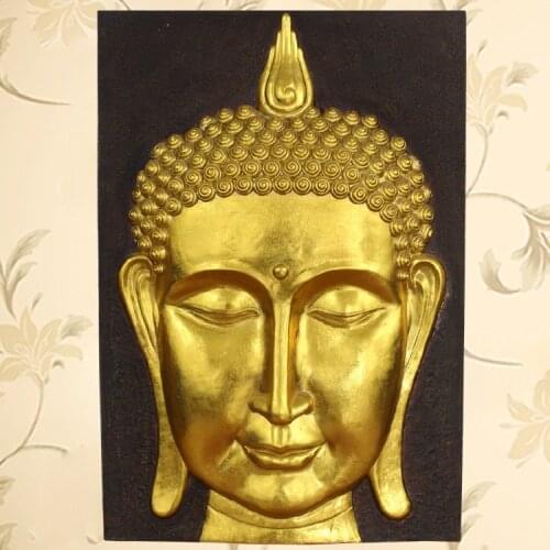 Thai Chinese Buddha wall hanging wall decoration office living room home decoration wall sticke