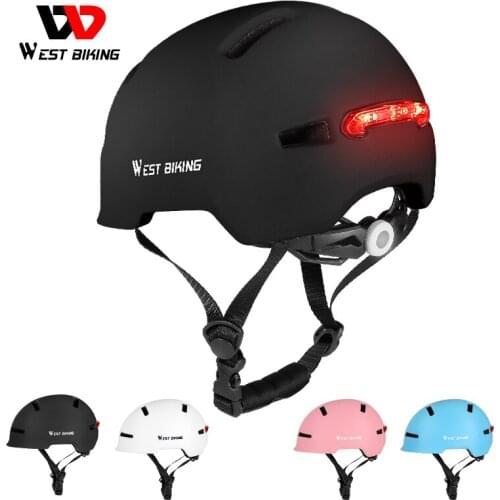 West Biking 2021New Bicycle Helmet Ultralight Mtb Safe Cap Electric Bike PC+EPS Cover Helmet Light Sports Cycling Accessories