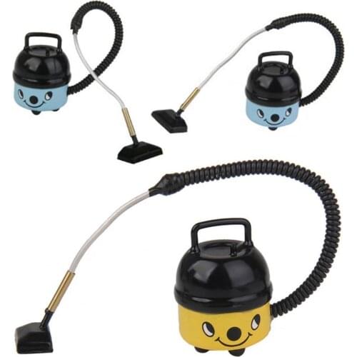 1/12 Plastic Cute Dollhouse Miniature Vacuum Cleaner Kid Role Play Furniture Toy