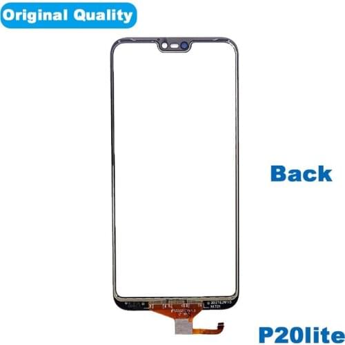 10pcs For Huawei P20 Lite Touchscreen Nova 3e 5.84'' LCD Display Glass Digitizer Out Glass Cover Repair Parts Outer Screen