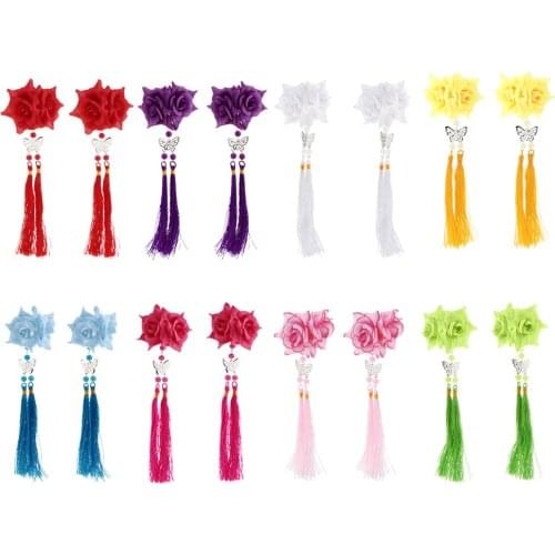 2pcs Costume Headdress Cos Hanfu Hair Ornament Accessories Hair Clip Hairpin