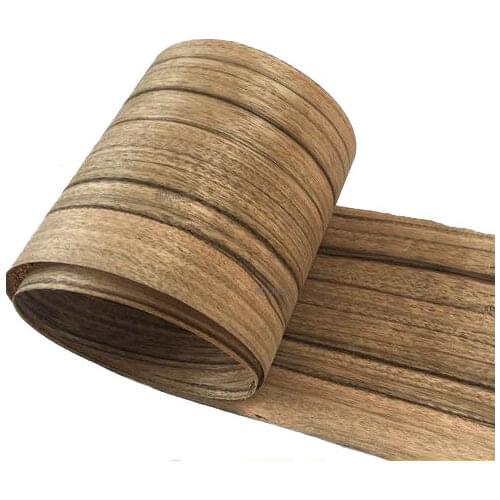 2Pieces/Lot L:2.5Meters Width:160mm Thickness:0.25mm Natural Walnut Veneer Solid Wood straight Grain