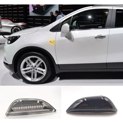 2x Dynamic Led Side Marker Flowing Turn Signal Sequential Blinker Lamp For Opel Mokka X Chevrolet Trax 2013-2020 Buick Encore