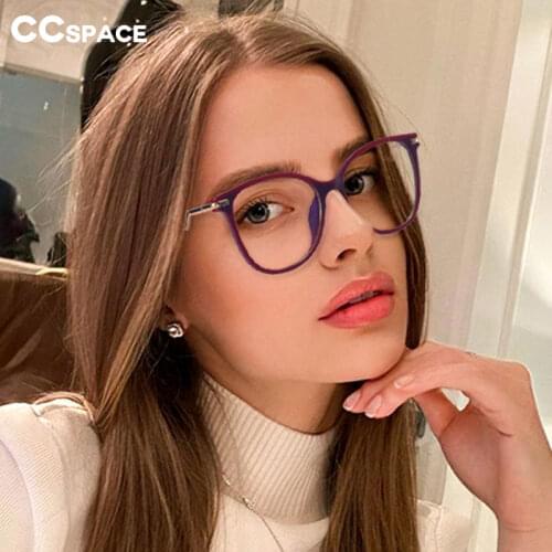 48323 Round Anti-Blue Light Optical Glasses Frames Men Women Fashion Comfortable TR90 Spring Glasses Foot Computer Eyeglasses