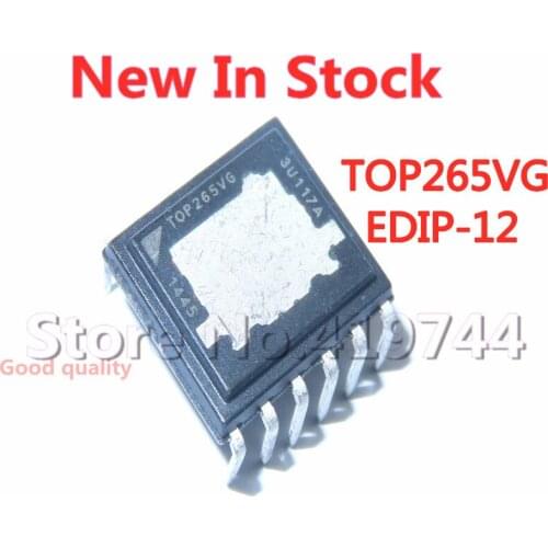5PCS/LOT TOP265VG TOP265 EDIP-12 power chip In Stock NEW original IC