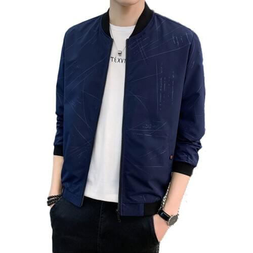 HCXY brand mens jackets and coats Spring Autumn Casual Jackets Male Stand Collar Jacket for men loose Coats