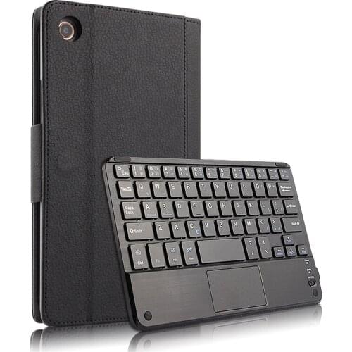 Russian/Hebrew/Spanish Detachable Wireless Bluetooth Keyboard Stand PU Leather Case For Xiaomi MiPad 4 Mi Pad 4 Pad4 8" Tablet