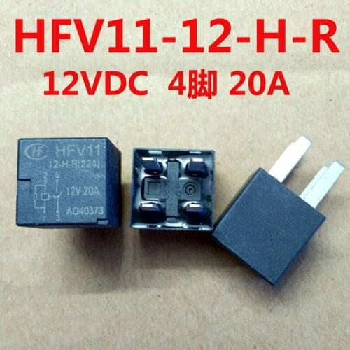 HFV11 / 12-H-R Automotive relay 4 feet 20A