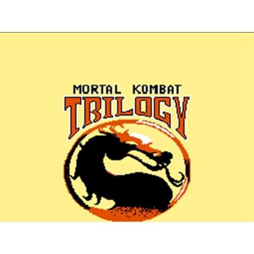 Mortal Kombat Trilogy 60 Pins English Version Game Cartridge for 8 Bit 60pin Game Console Region Free