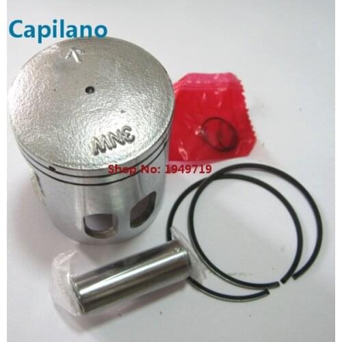 Motorcycle BWS100 4VP piston kit with piston ring piston pin for Yamaha 2 stroke 100cc BWS 100 engine parts (52mm / 52.25mm)