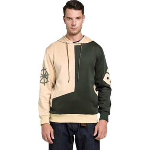 2020Autumn and Winter New Hooded Pullover Sweater Mens Trendy Brand Color Matching Casual Mens Jacket Sweatshirt Men Clothing